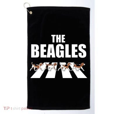 The Beagles Funny Beagle Dog Golf Towel