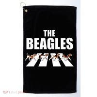 The Beagles Funny Beagle Dog Golf Towel thumb 0