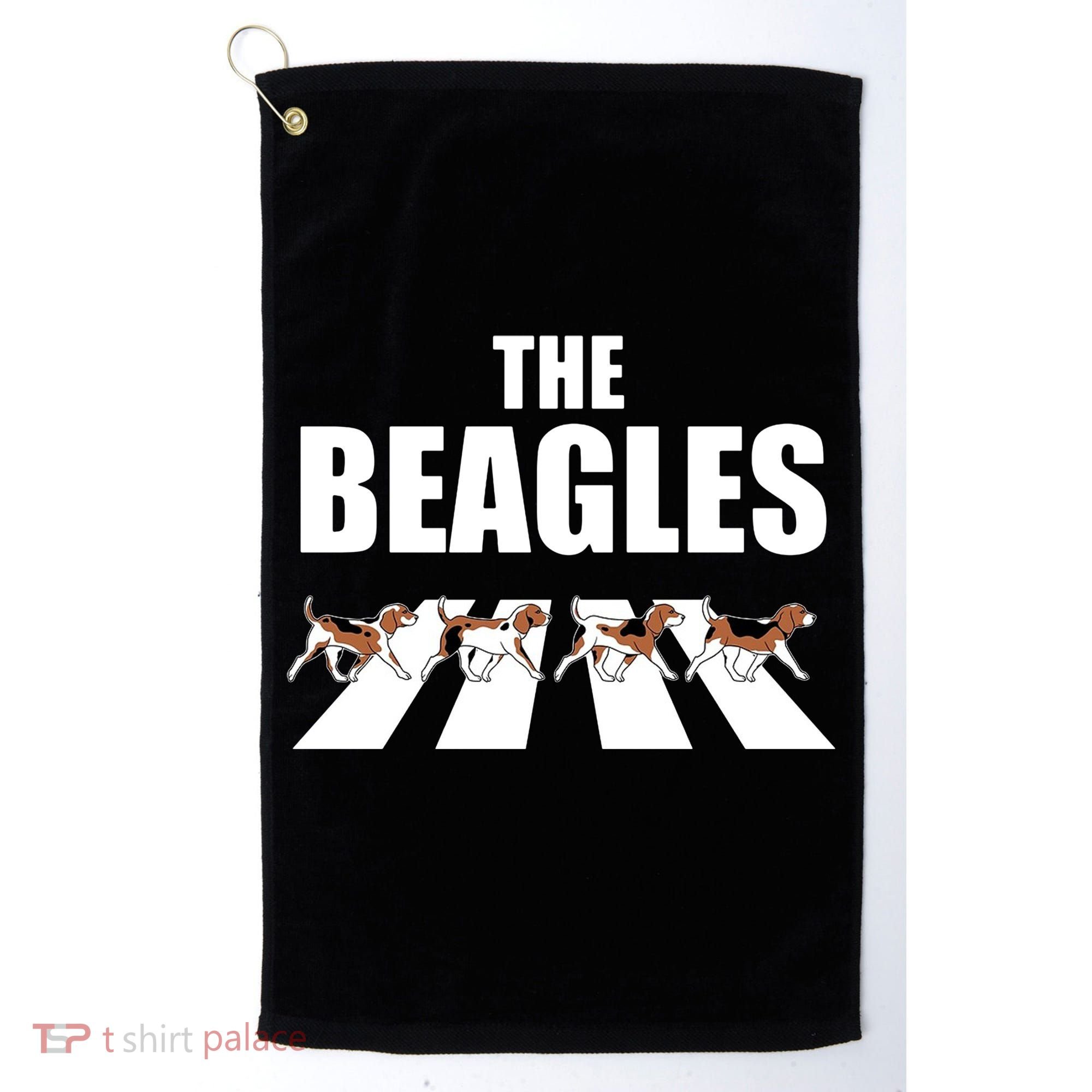 The Beagles Funny Beagle Dog Golf Towel