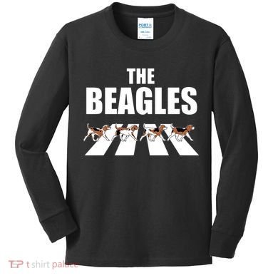 The Beagles Funny Beagle Dog Kids Long Sleeve Shirt