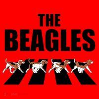 The Beagles Funny Beagle Dog Santa Hat thumb 1