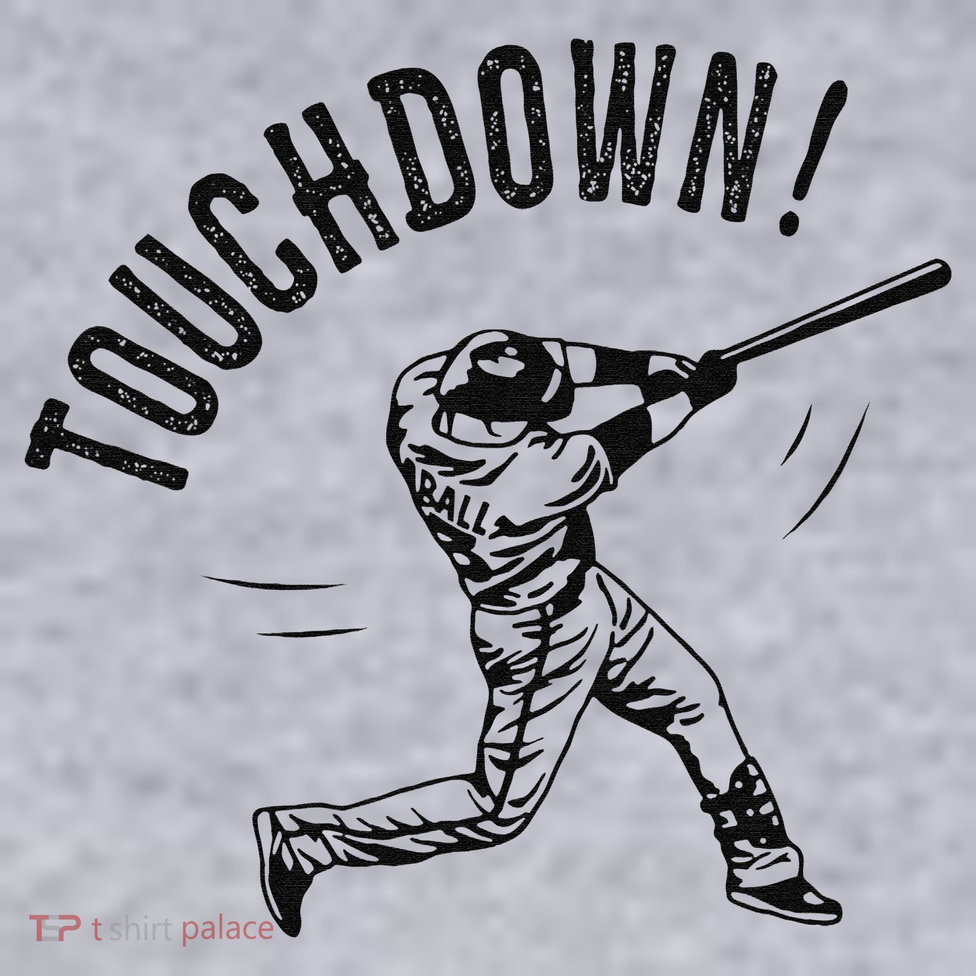 Touchdown Baseball Funny Football Joke Women's Sweatshirt
