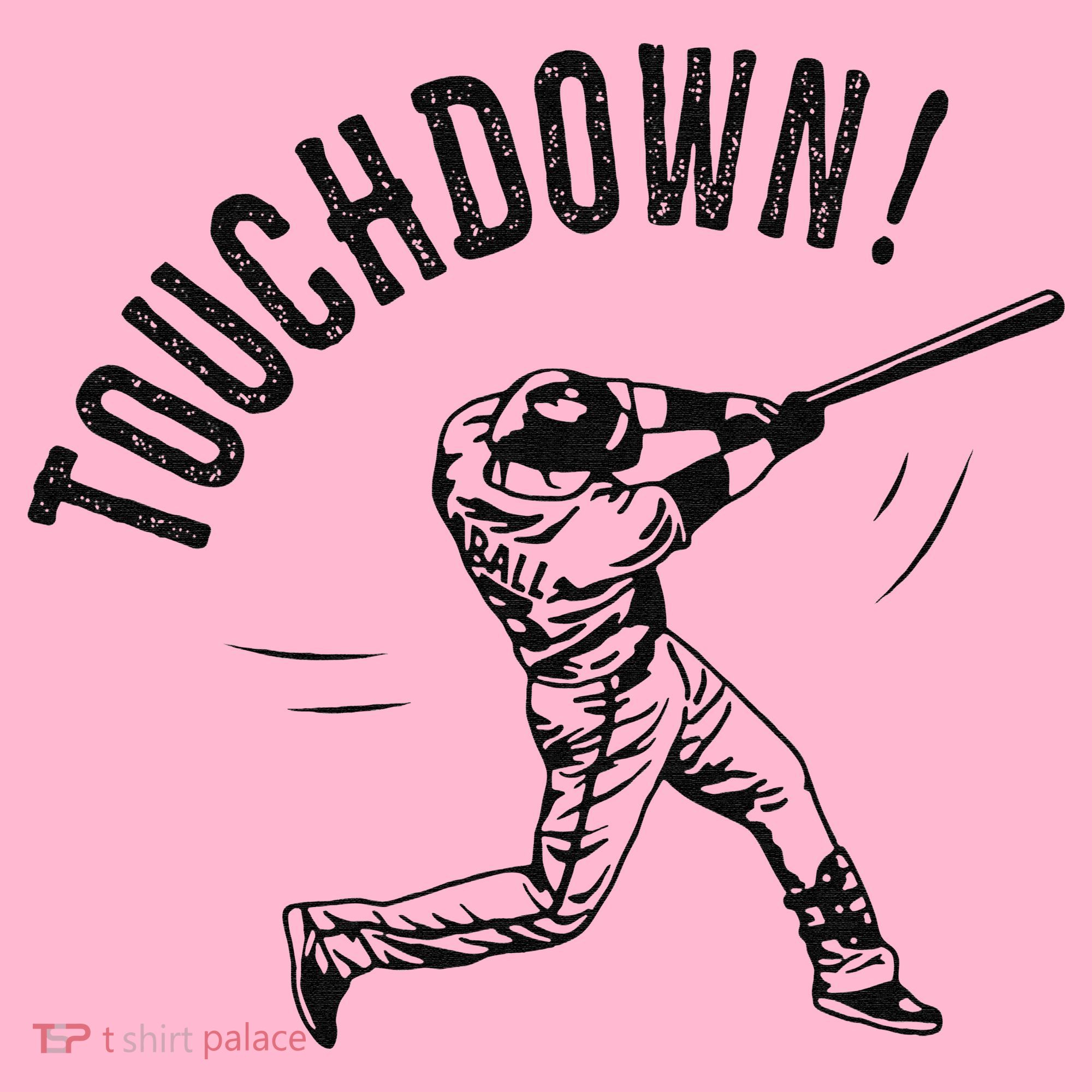 Touchdown Baseball Funny Football Joke Coaster