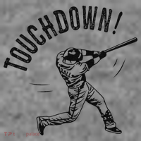 Touchdown Baseball Funny Football Joke Toddler Hoodie thumb 2