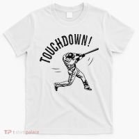 Touchdown Baseball Funny Football Joke T-Shirt thumb 0