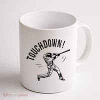 Touchdown Baseball Funny Football Joke Coffee Mug thumb 1