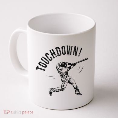 Touchdown Baseball Funny Football Joke Coffee Mug