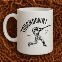 Touchdown Baseball Funny Football Joke Coffee Mug thumb 2