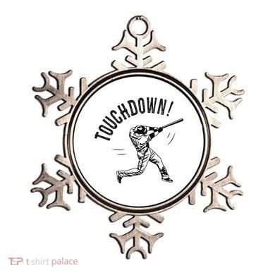 Touchdown Baseball Funny Football Joke Ornament