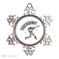 Touchdown Baseball Funny Football Joke Ornament thumb 0