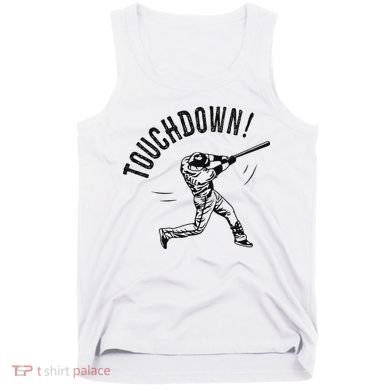 Touchdown Baseball Funny Football Joke Tank Top