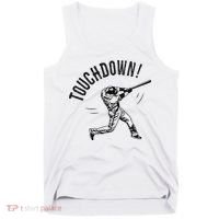 Touchdown Baseball Funny Football Joke Tank Top thumb 0