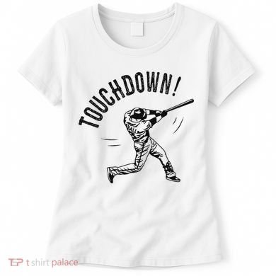 Touchdown Baseball Funny Football Joke Women's T-Shirt