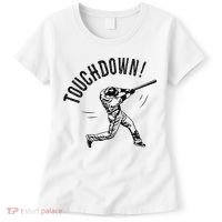 Touchdown Baseball Funny Football Joke Women's T-Shirt thumb 0