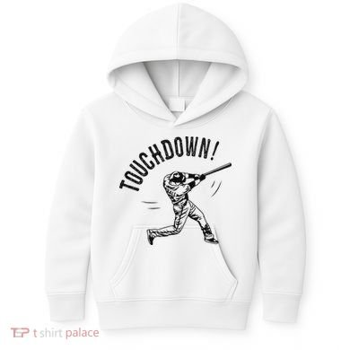 Touchdown Baseball Funny Football Joke Kids Hoodie