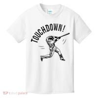 Touchdown Baseball Funny Football Joke Kids T-Shirt thumb 0