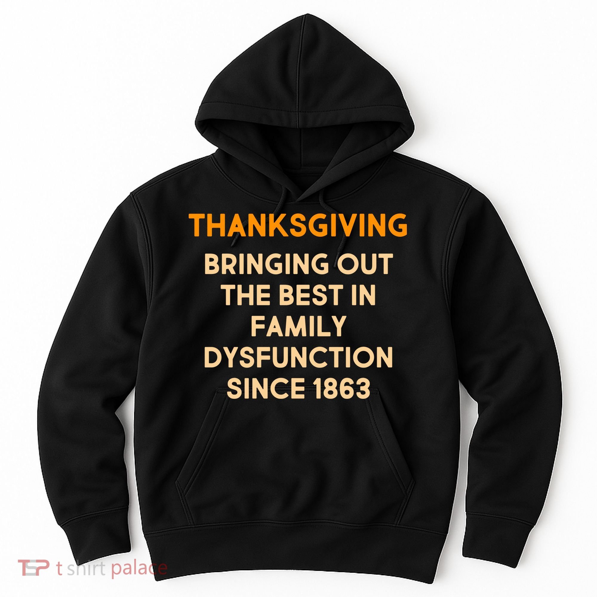 Thanksgiving Bringing Family Dysfunction Since 1863 Hoodie