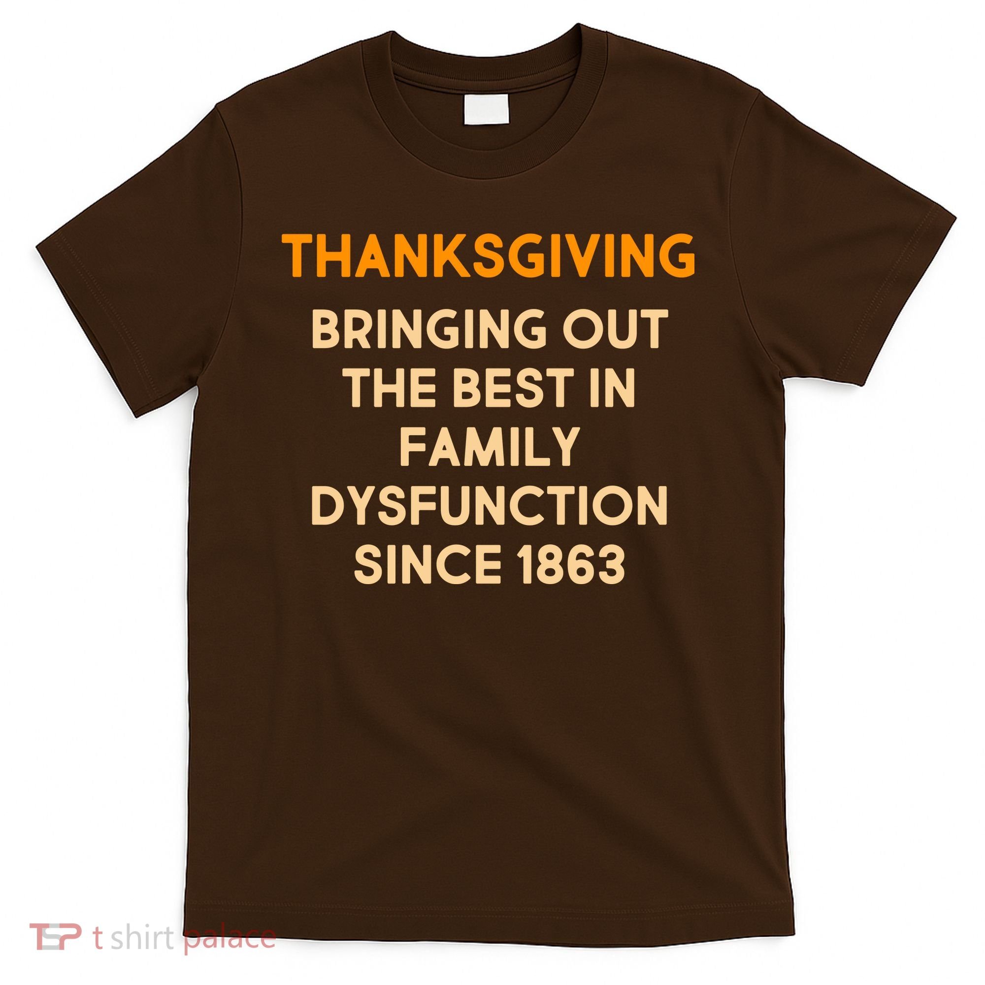 Thanksgiving Bringing Family Dysfunction Since 1863 T-Shirt
