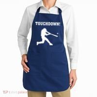 Touchdown Baseball - Funny Baseball Football Sports Apron thumb 2