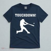 Touchdown Baseball - Funny Baseball Football Sports T-Shirt thumb 5