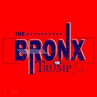 The Bronx For Trump 2024 Santa Hat thumb 1