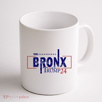 The Bronx For Trump 2024 Coffee Mug back