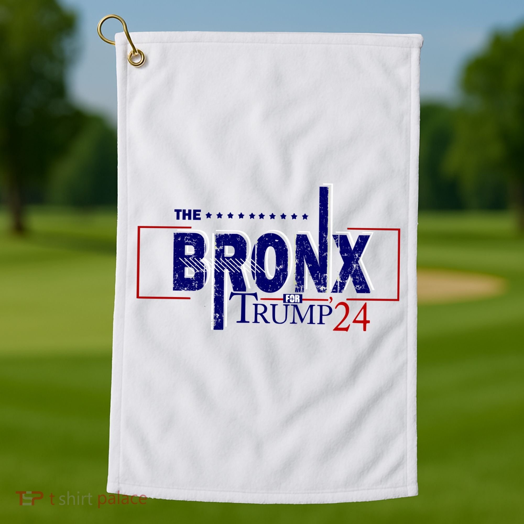 The Bronx For Trump 2024 Golf Towel