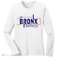 The Bronx For Trump 2024 Women's Long Sleeve Shirt thumb 0