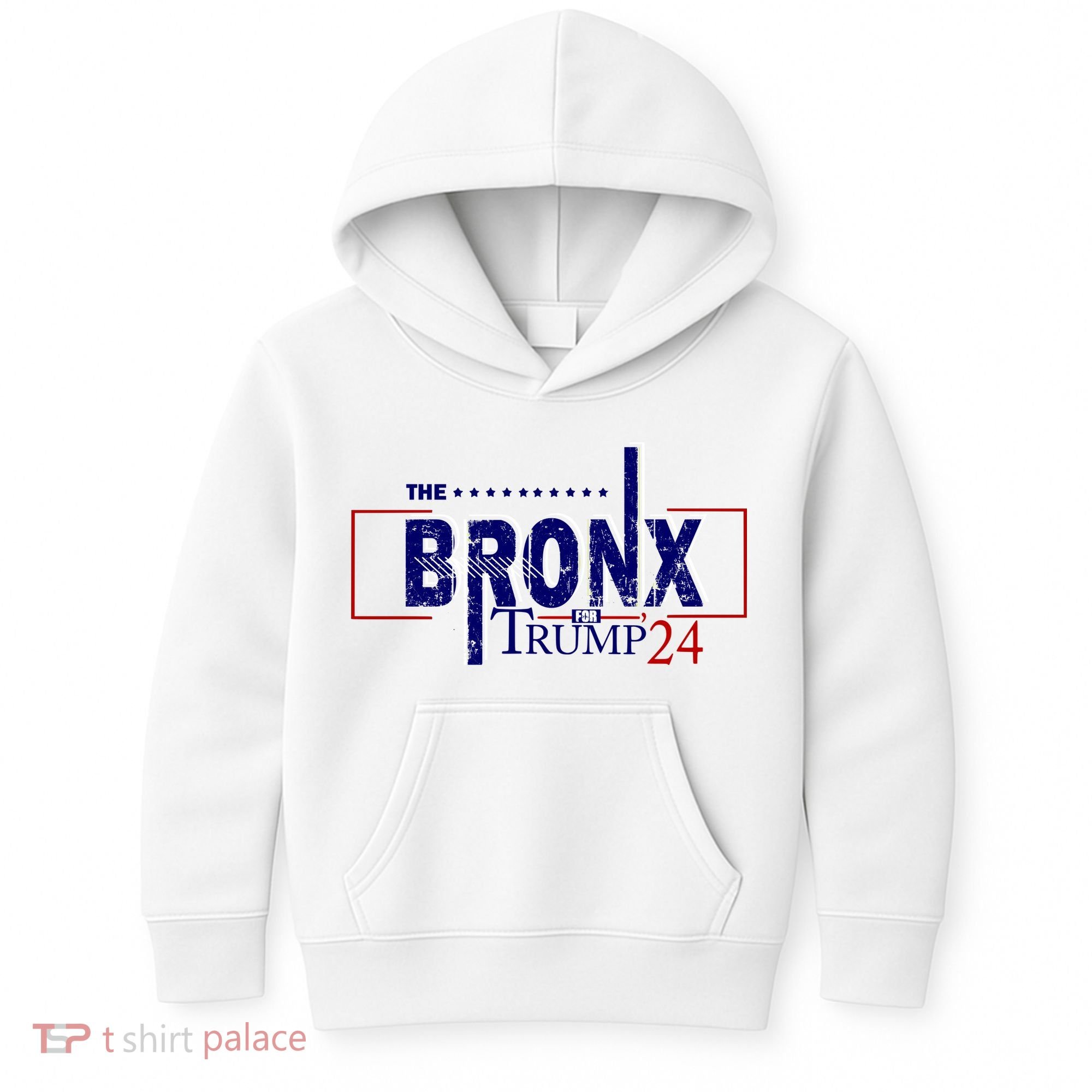 The Bronx For Trump 2024 Kids Hoodie
