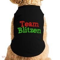 Team Blitzen Funny Reindeer Graphic Gift Doggie Tank thumb 0