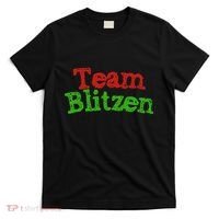 Team Blitzen Funny Reindeer Graphic Gift T-Shirt thumb 0