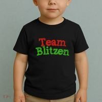 Team Blitzen Funny Reindeer Graphic Gift Toddler T-Shirt thumb 2