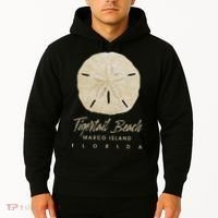 Tigertail Beach Florida Shelling Gift Souvenir Sand Dollar Hoodie thumb 2