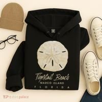 Tigertail Beach Florida Shelling Gift Souvenir Sand Dollar Hoodie thumb 4