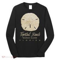 Tigertail Beach Florida Shelling Gift Souvenir Sand Dollar Long Sleeve Shirt thumb 0