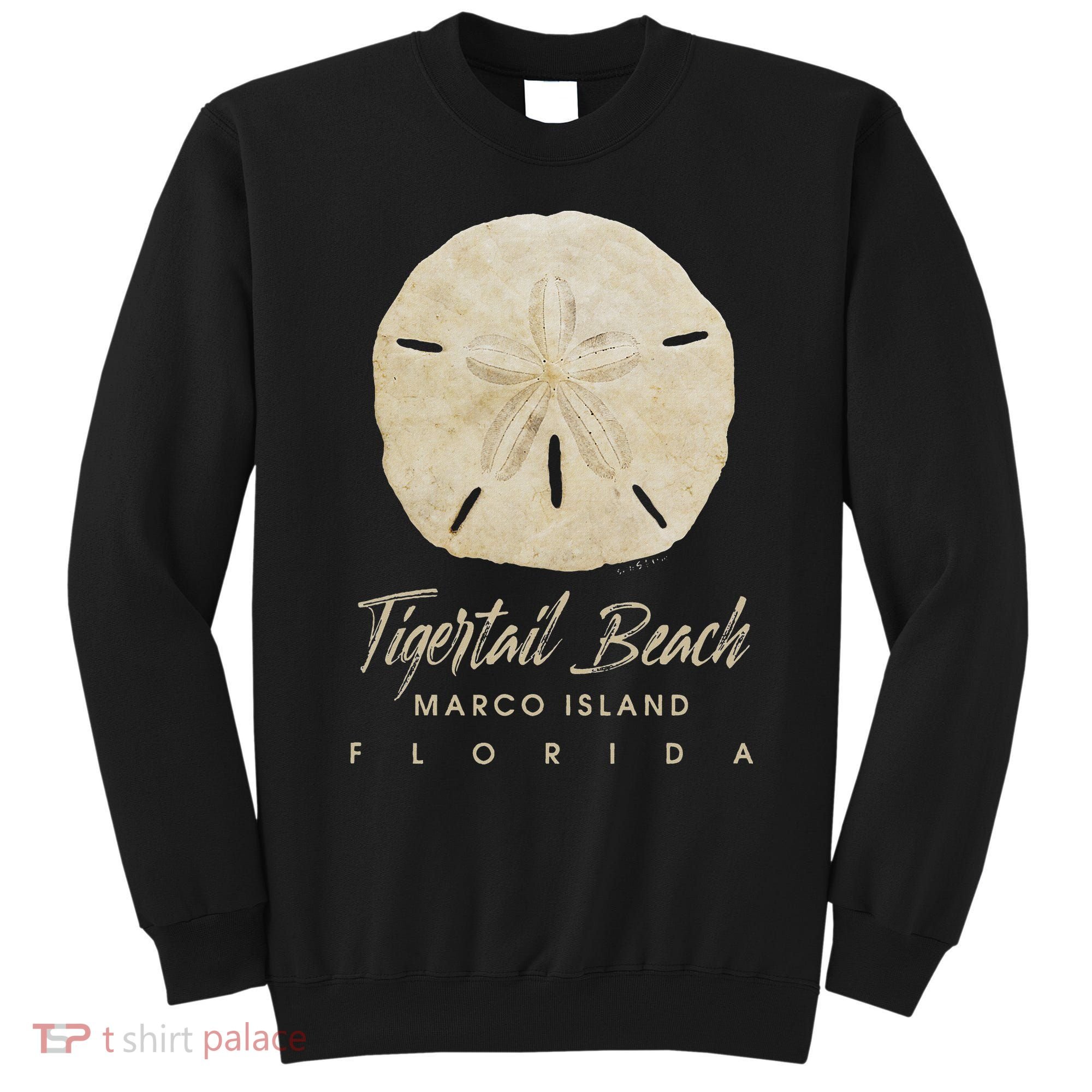 Tigertail Beach Florida Shelling Gift Souvenir Sand Dollar Sweatshirt