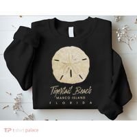 Tigertail Beach Florida Shelling Gift Souvenir Sand Dollar Sweatshirt thumb 2