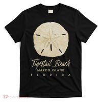Tigertail Beach Florida Shelling Gift Souvenir Sand Dollar T-Shirt thumb 0