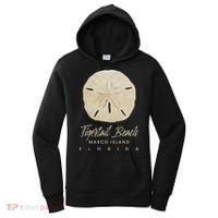 Tigertail Beach Florida Shelling Gift Souvenir Sand Dollar Women's Hoodie thumb 0