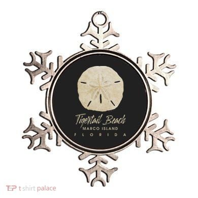 Tigertail Beach Florida Shelling Gift Souvenir Sand Dollar Ornament
