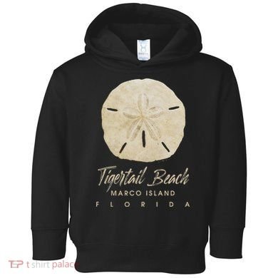 Tigertail Beach Florida Shelling Gift Souvenir Sand Dollar Toddler Hoodie