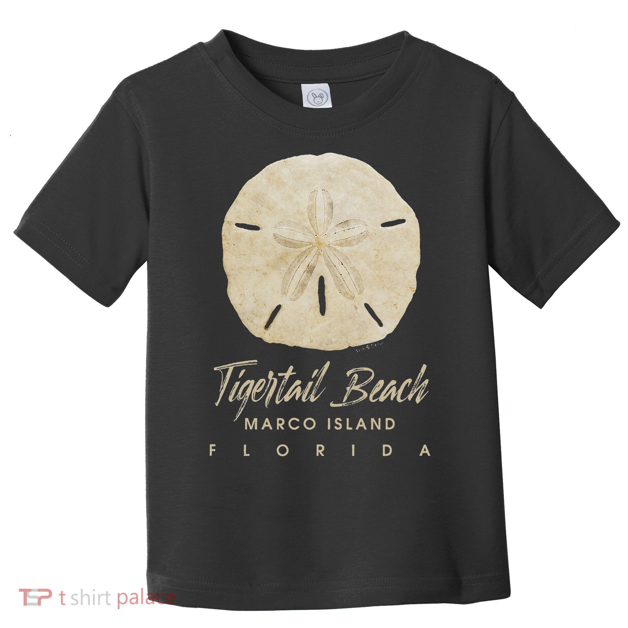 Tigertail Beach Florida Shelling Gift Souvenir Sand Dollar Toddler T-Shirt