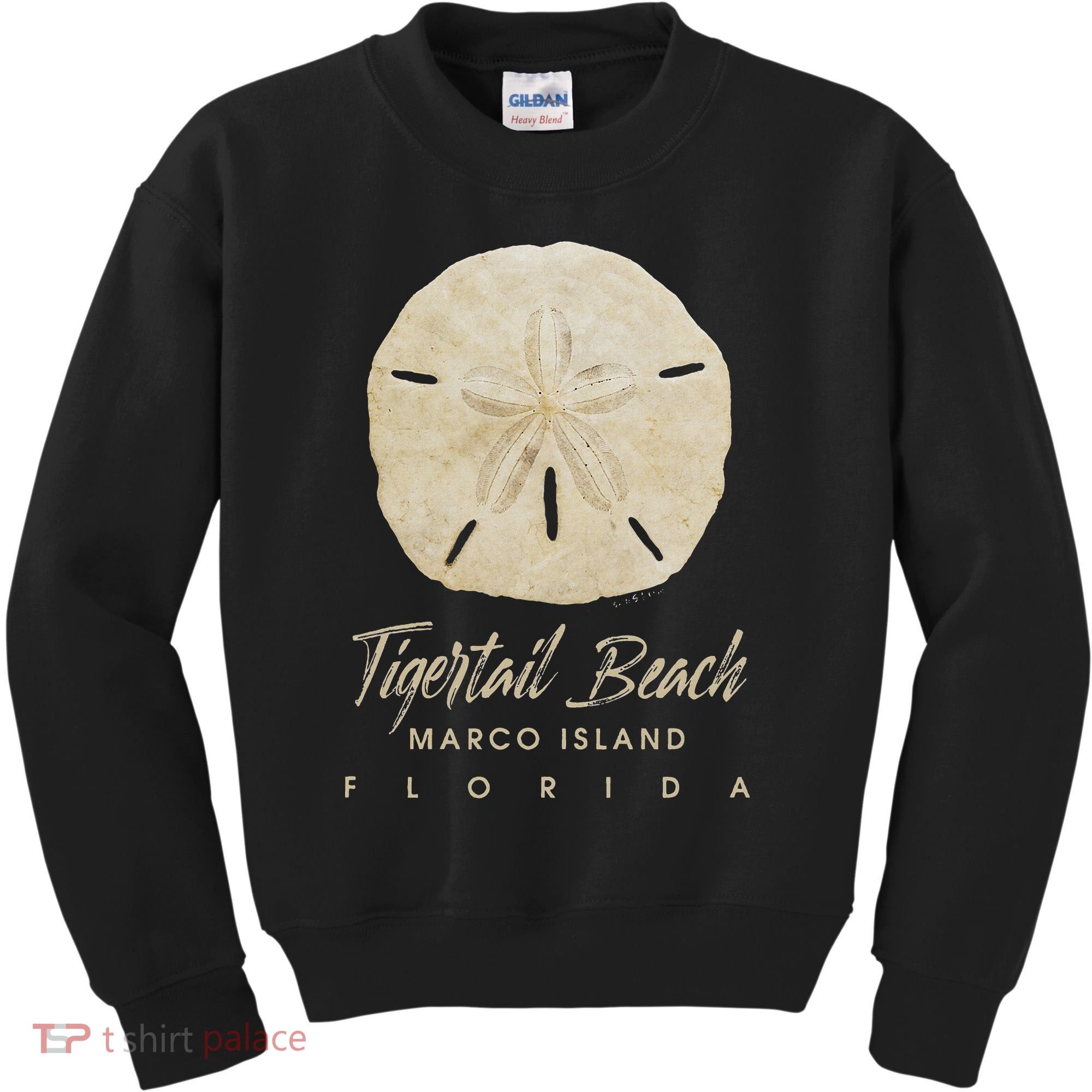 Tigertail Beach Florida Shelling Gift Souvenir Sand Dollar Kids Sweatshirt