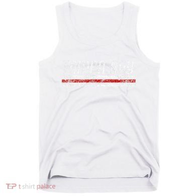 Tampa Bay Florida Retro Vintage Weathered Stripe Throwback Tank Top