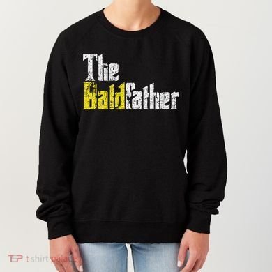 The Baldfather Funny Birthday For Bald Women's Sweatshirt