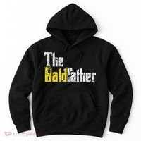 The Baldfather Funny Birthday For Bald Hoodie thumb 0