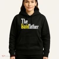 The Baldfather Funny Birthday For Bald Hoodie thumb 5