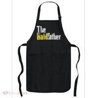 The Baldfather Funny Birthday For Bald Apron thumb 0