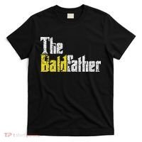 The Baldfather Funny Birthday For Bald T-Shirt thumb 0
