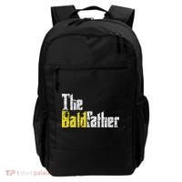 The Baldfather Funny Birthday For Bald Backpack thumb 0